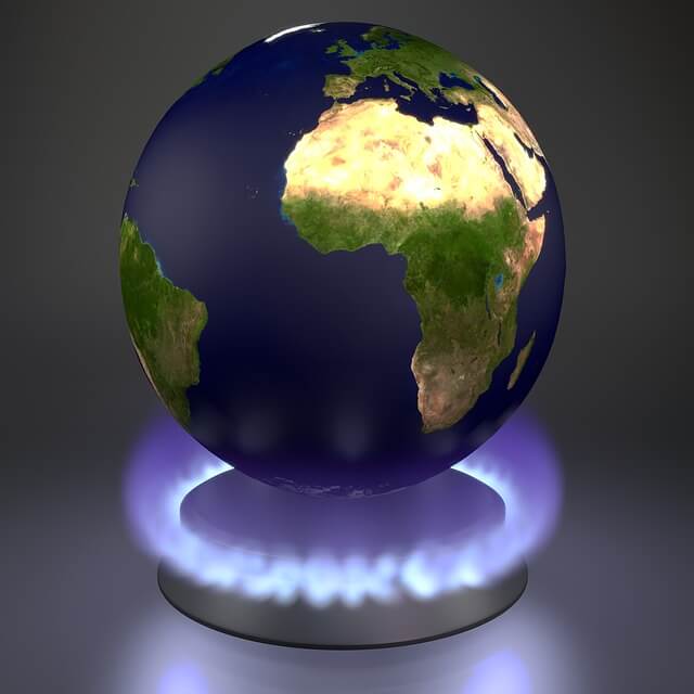 What gases make greenhouse effect and where do they come from?