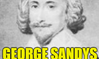 George Sandys Biography - Life Story, Works and Writings