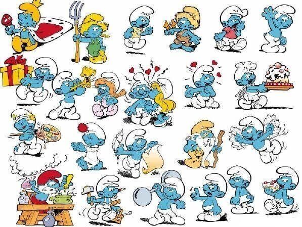 The Smurfs Characters and Pictures