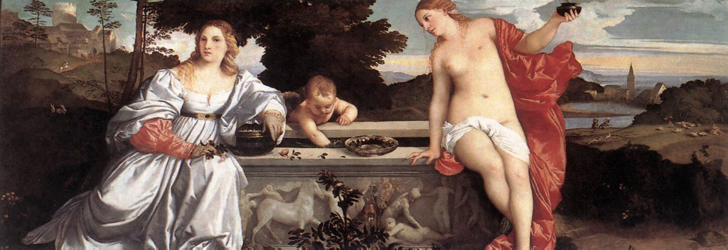 Sacred and Profane Love,1514, Galleria Borghese, Rome