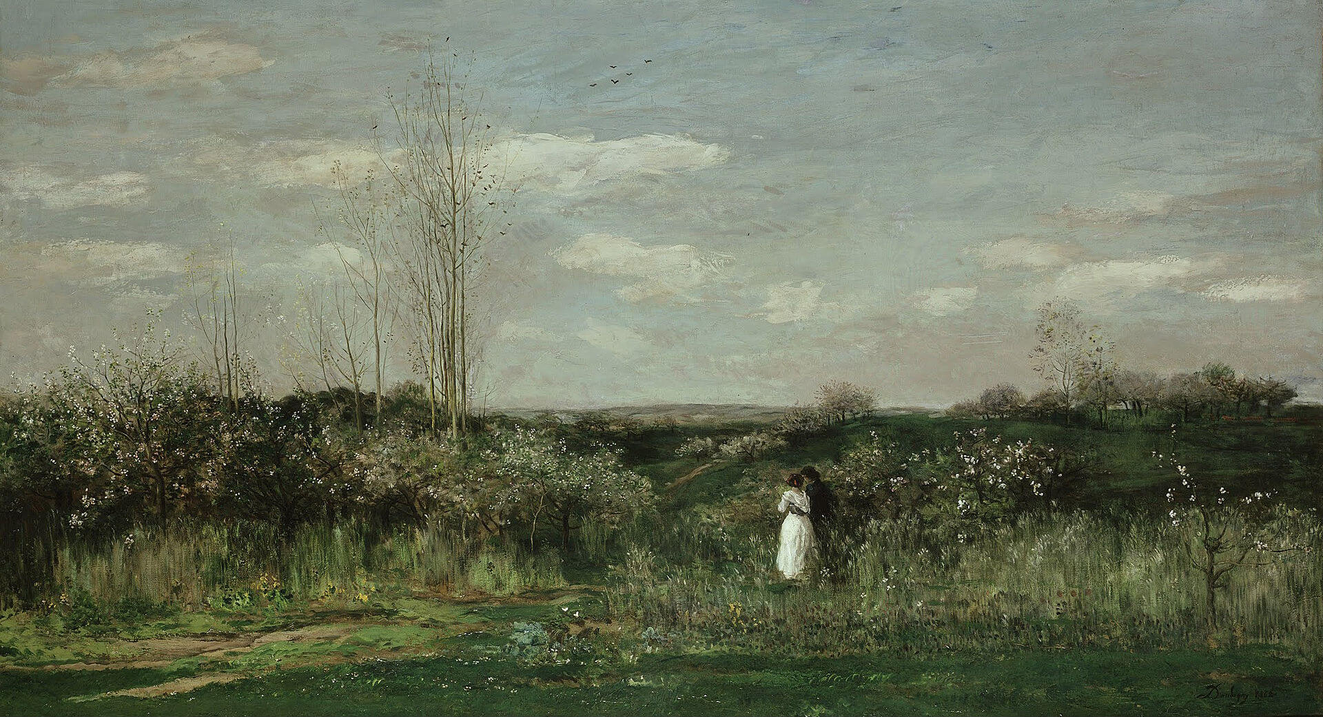 Charles-François Daubigny – Le printemps – Spring