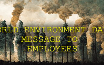 World Environment Day Message to Employees
