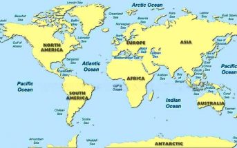 Oceans Map