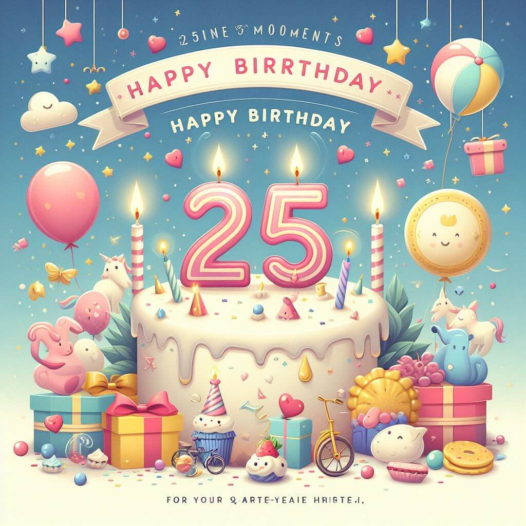 Happy 25th Birthday Messages