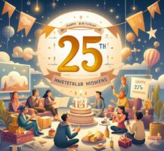 Milestone Moments: Happy 25th Birthday Messages for Your Quarter-Century Journey