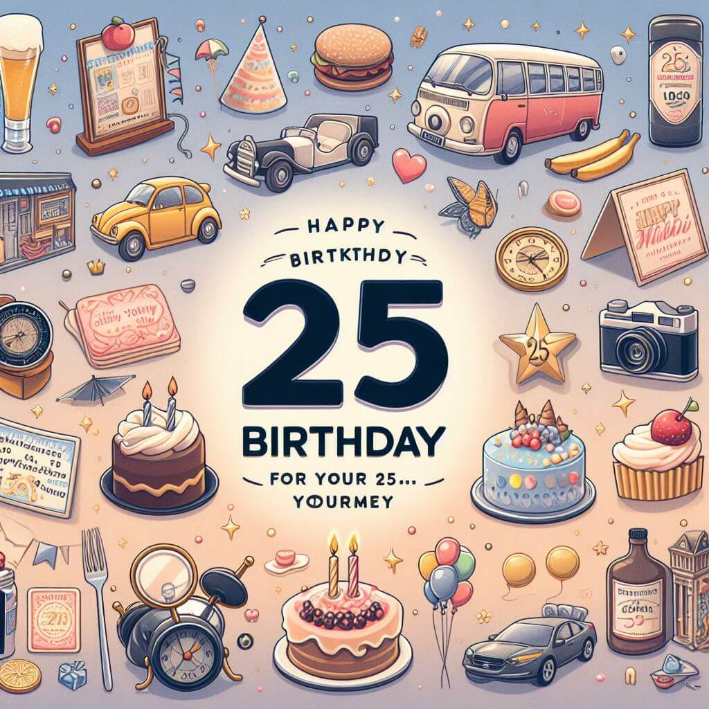 Happy 25th Birthday Messages