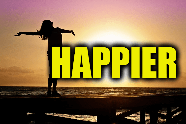 Use Happier in a Sentence - How to use "Happier" in a sentence