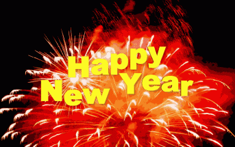 Funny Happy New Year Animated Gif