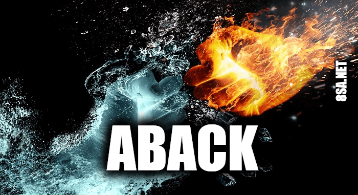 Use Aback in a Sentence - How to use "Aback" in a sentence