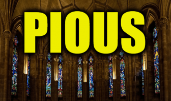 Use Pious in a Sentence - How to use "Pious" in a sentence