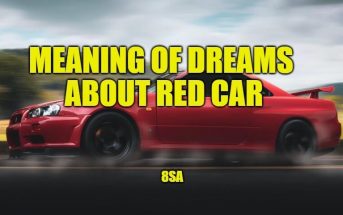 Meaning of Dreams About Red Car