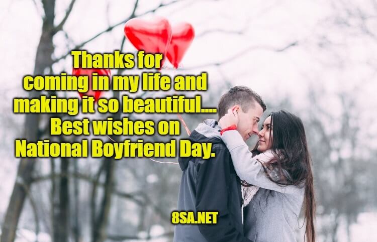 National Boyfriend Day Messages
