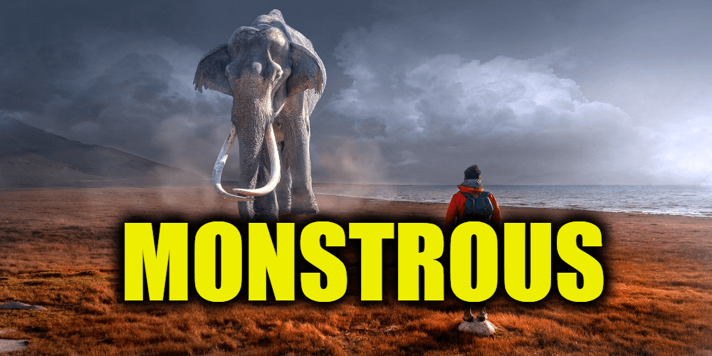 Use Monstrous in a Sentence - How to use "Monstrous" in a sentence