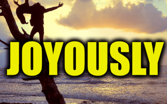 Use Joyously in a Sentence - How to use "Joyously" in a sentence