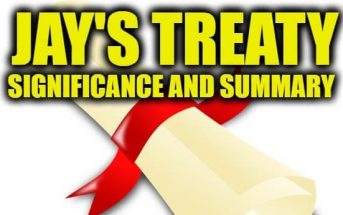 Jay's Treaty Significance and Summary