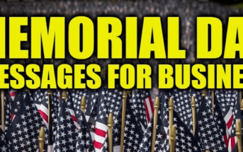 Memorial Day Messages for Business