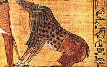 Image of Ammit in Ani's Book of the Dead (Source: wikipedia.org)