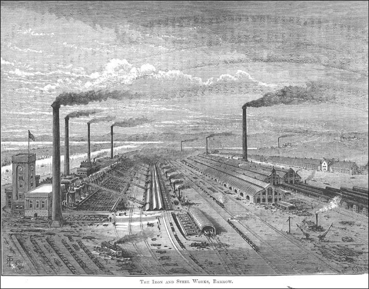 The world's largest steelworks at the turn of the 20th century (Source: wikipedia.org)