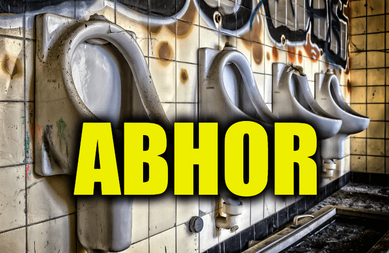 Use Abhor in a Sentence - How to use "Abhor" in a sentence