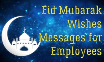 Eid Mubarak Wishes Messages for Employees and Staff Members