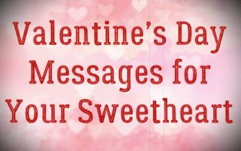 Valentine’s Day Messages for Your Sweetheart – Valentines Wishes