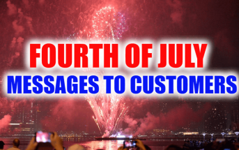 Fourth of July Messages to Customers – Happy July 4th Wishes