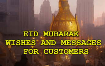 Eid Mubarak Wishes and Messages for Customers
