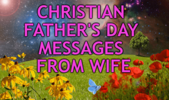 Christian Father's Day Messages from Wife