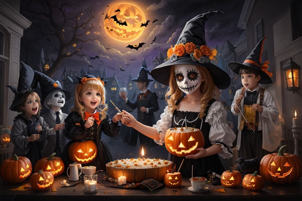 Halloween Wishes for Granddaughters