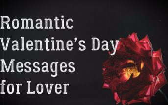 Romantic Valentine’s Day Messages for Lover – Love Messages