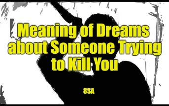 someone killing in a dream