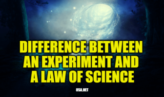 What is the Difference Between Experiment and Law of Science