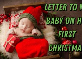 Letter to My Baby on His or Her First Christmas (Emotional Letter Example)