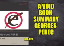 A Void by Georges Perec Book Summary, Analysis and Information