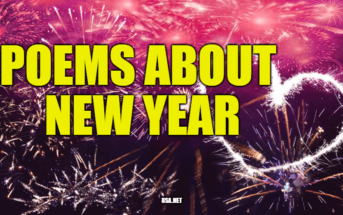 Poems About New Year, New Beginning, Resolutions, New Year's Eve and Celebration