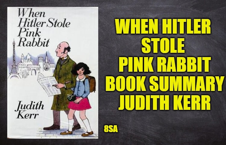 when hitler stole pink rabbit