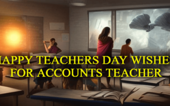 Best Happy Teachers Day Wishes for Your Accounts Teacher