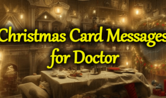 Christmas Card Messages for Doctor